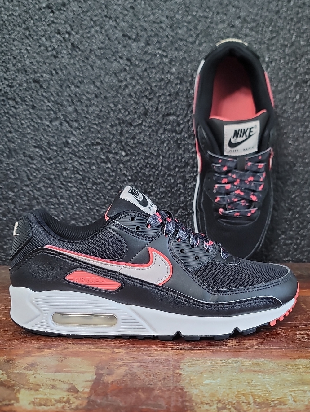 🔥 Nike Air Max 90 "Light Soft Pink Black" Wmns 7 Great Condition Fast Shipping - Picture 2 of 12